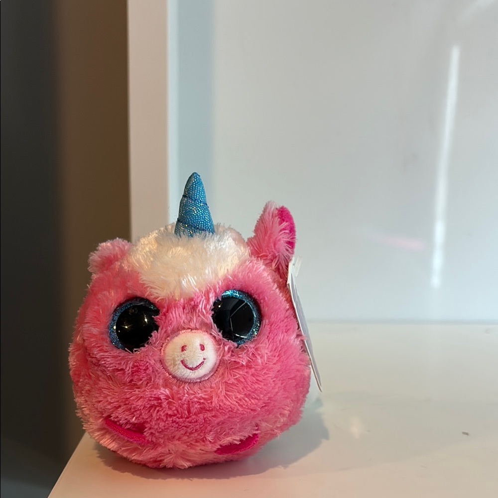 Plush Pink Unicorn Toy